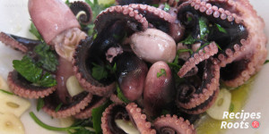 Sauteed Baby Octopus